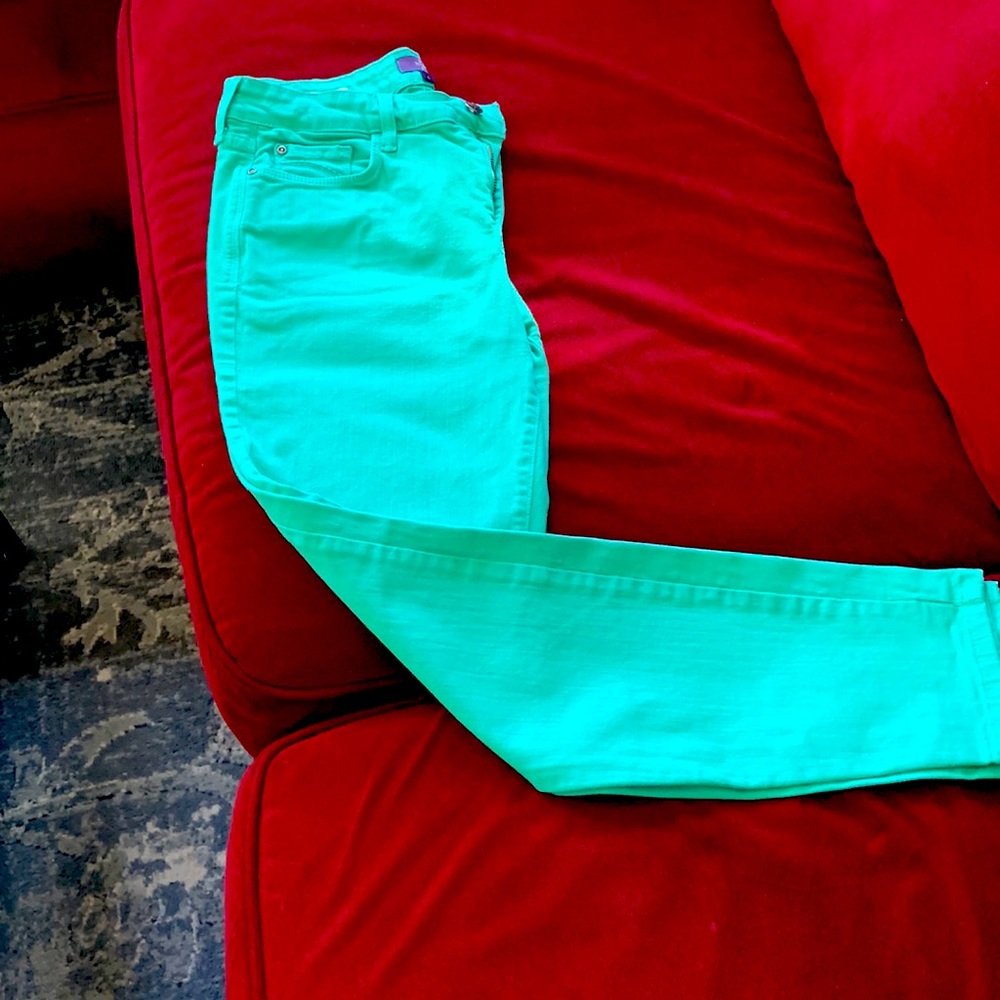 NYDJ green jeans